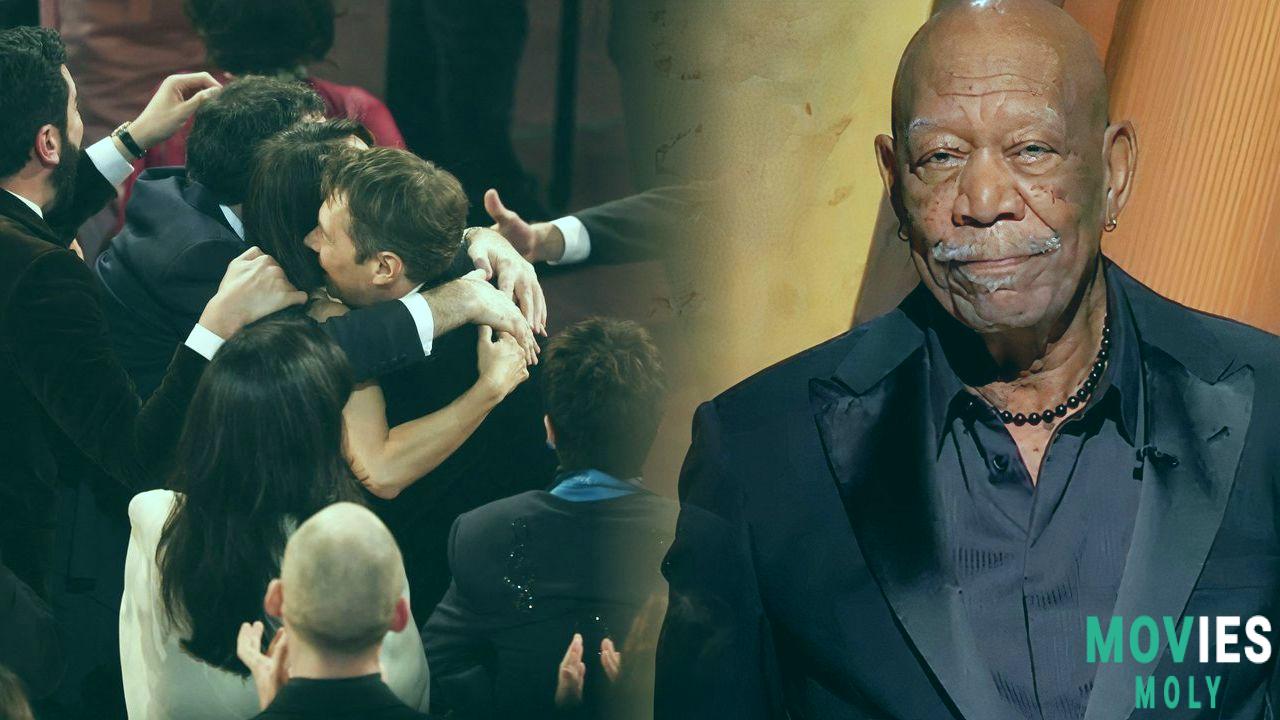 A Night of Tributes and Triumph: Morgan Freeman Honors Gene Hackman at Oscars & Zoe Saldaña Makes History! Main Image