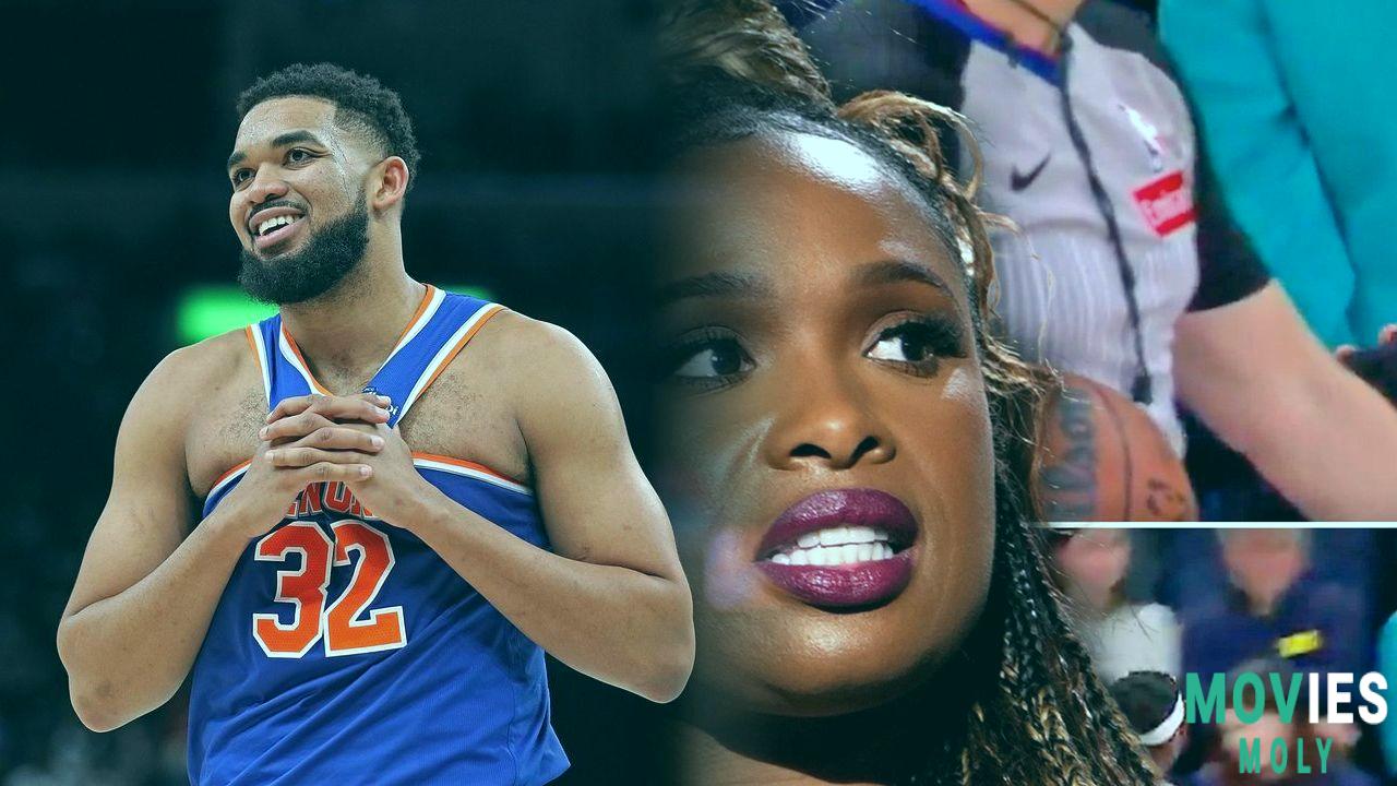 Courtside Drama! Jennifer Hudson Takes One for the Team (Literally!) at Knicks Game Main Image