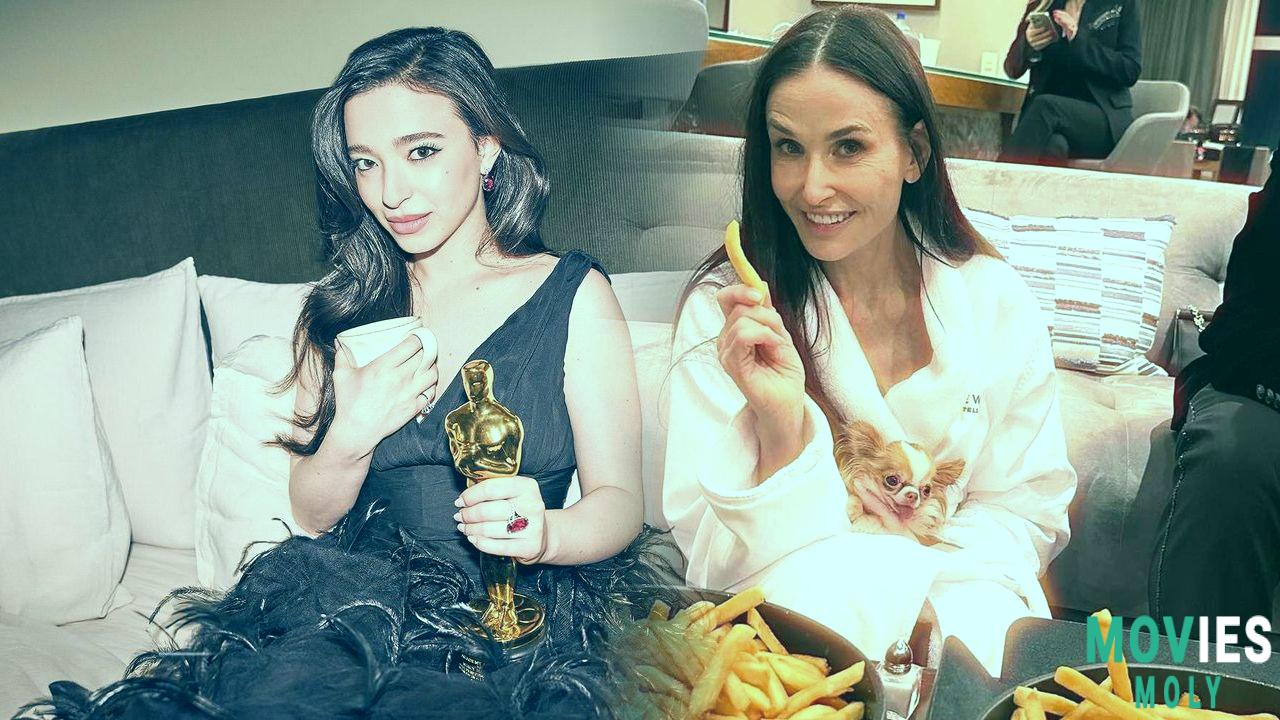 Demi Moore's Oscars Night: Surprise Loss Graceful Reaction and a Whole Lotta Fries! Main Image