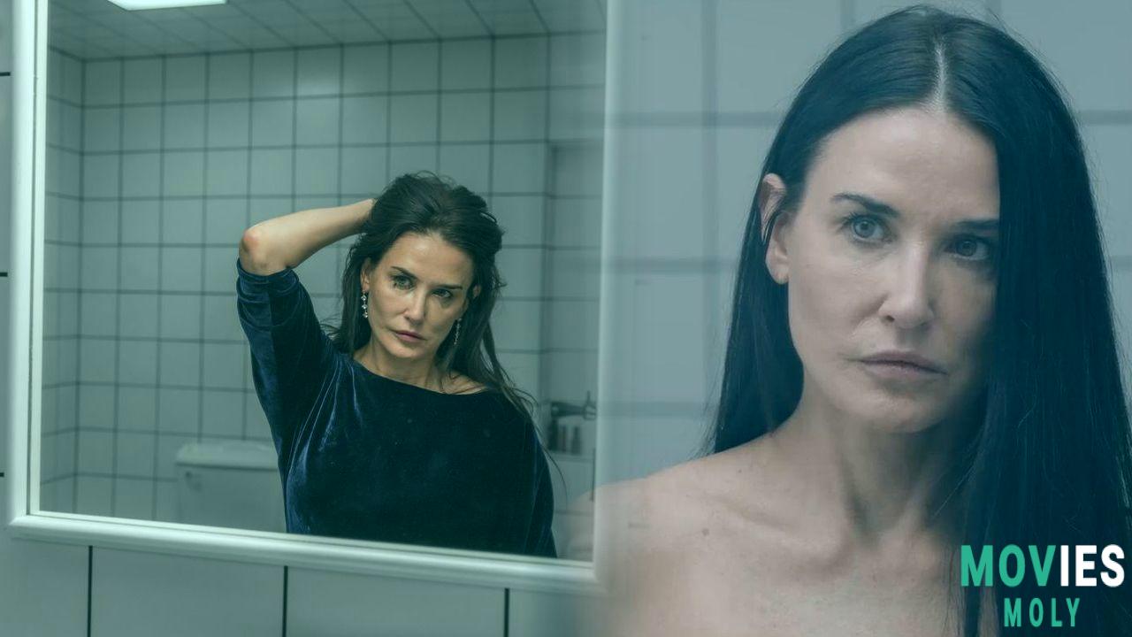 Demi Moore's 'The Substance' Movie: Oscar Buzz Streaming Details and Shocking Body Horror - MoviesMoly Main Image