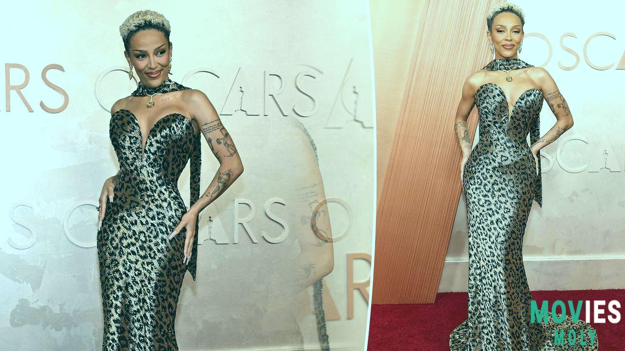 Doja Cat's Oscars Debut: Leopard Print Sparkles Bond Tribute & More! - MoviesMoly Main Image