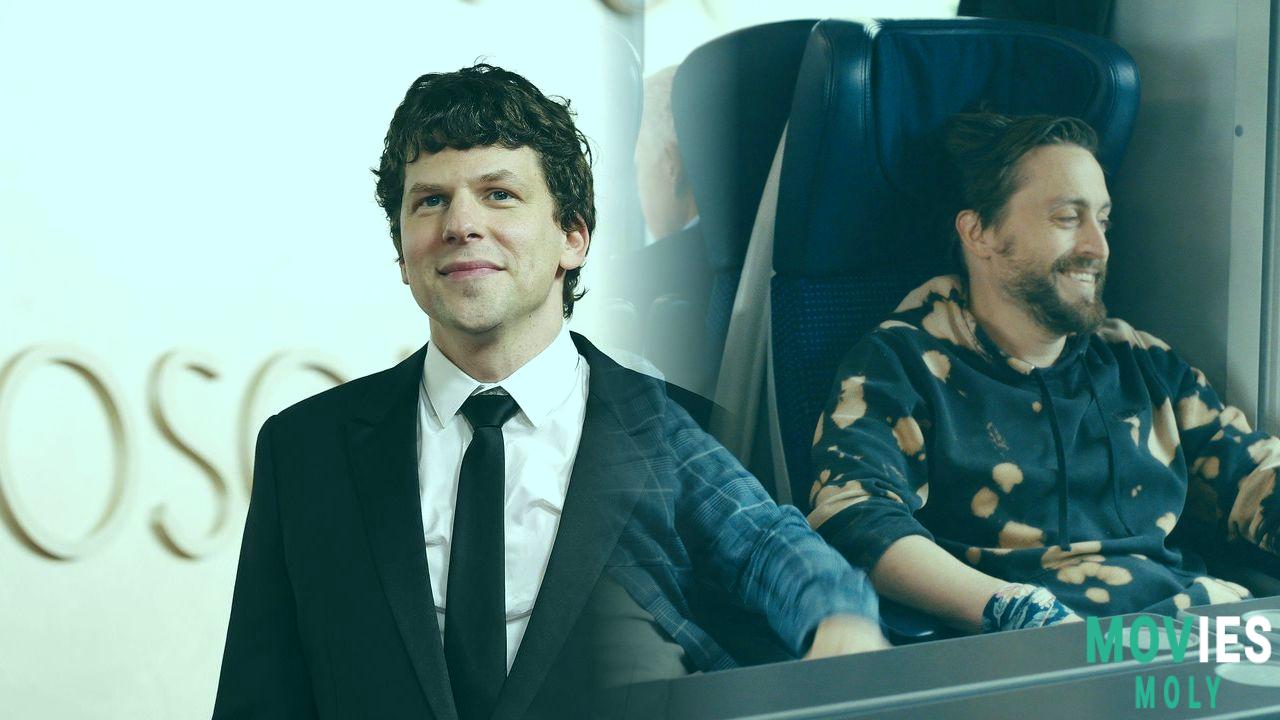 Jesse Eisenberg Oscar Buzz: 'A Real Pain' Streaming Details Red Carpet Look & More! - MoviesMoly Main Image