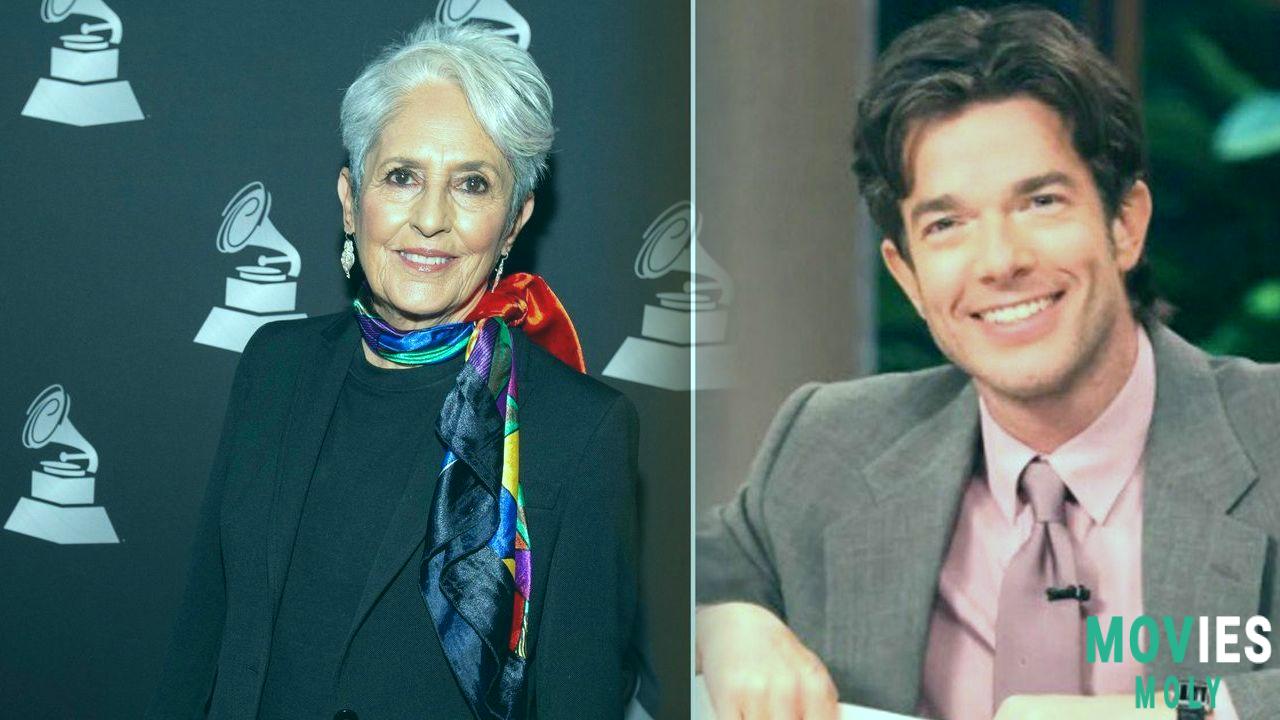 Joan Baez Goes Rogue on John Mulaney's Show: Democracy Billionaires and a Tesla Disaster! Main Image