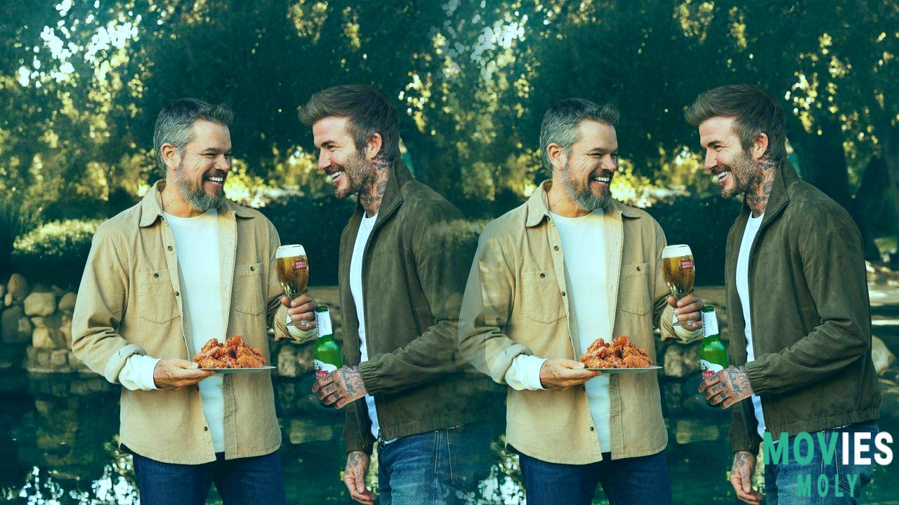 Matt Damon And David Beckham Hilariously Portray Long Lost Twins In Stella Artois Super Bowl Commercial Main Image