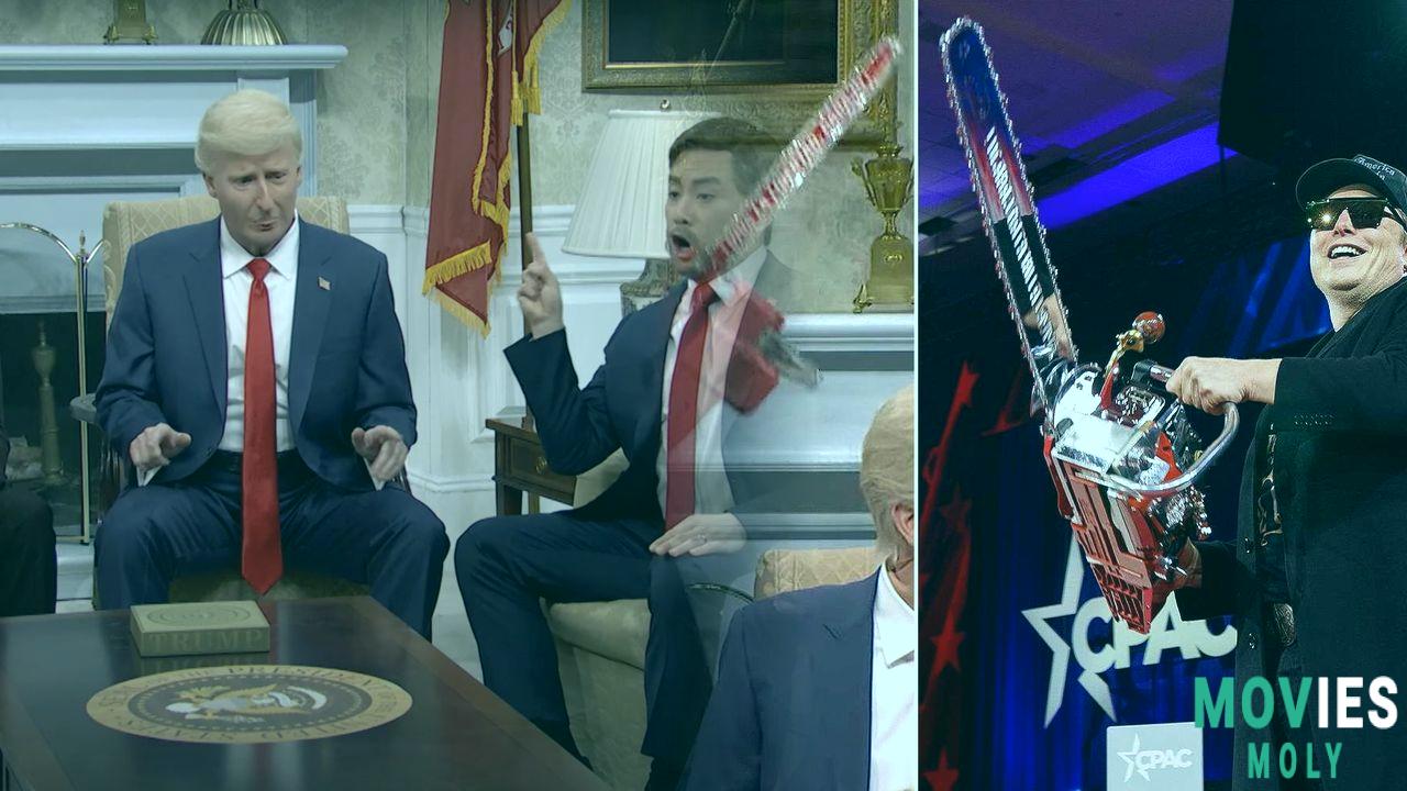 SNL Cold Open: Trump & Zelenskyy's "Trap" Meeting Gets Hilarious Twist with Surprise Musk Cameo! - MoviesMoly Main Image