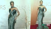 Doja Cat's Oscars Debut: Leopard Print Sparkles Bond Tribute & More! - MoviesMoly