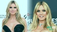 Heidi Klum's Oscars Plunging Cutout Dress: Trampoline Warm-up & Red Carpet Glam! - MoviesMoly