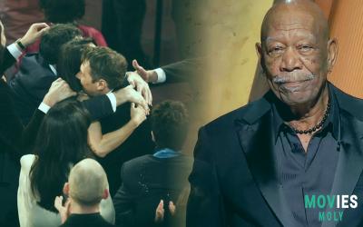 A Night of Tributes and Triumph: Morgan Freeman Honors Gene Hackman at Oscars & Zoe Saldaña Makes History!