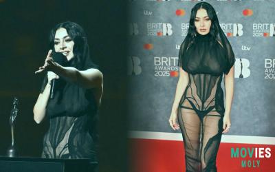 Charli XCX Owns the BRIT Awards: Sheer Dress Wins & Epic Wins for 'Brat' Era! - MoviesMoly