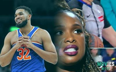 Courtside Drama! Jennifer Hudson Takes One for the Team (Literally!) at Knicks Game