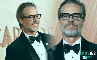 Guy Pearce's Oscars Statement: Rocking 'Free Palestine' Pin on the Red Carpet - MoviesMoly