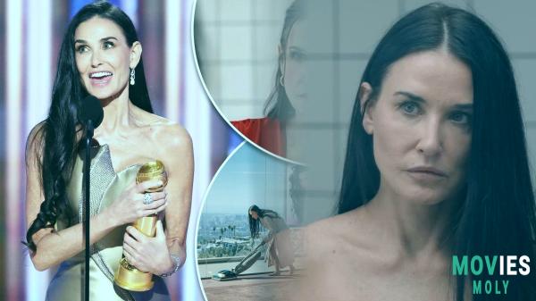 Demi Moore's 'The Substance': Wild Body Horror Flick Getting Oscar Buzz & Where to Watch - MoviesMoly