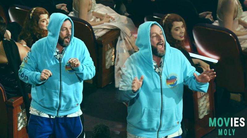 Adam Sandler's Hoodie at the Oscars: Conan O'Brien Hilariously Calls Him Out! - MoviesMoly image 3 