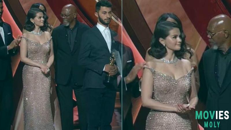 Awkward Oscars Moment? Samuel L. Jackson and Selena Gomez Spark Debate with On-Stage Chatter image 6 