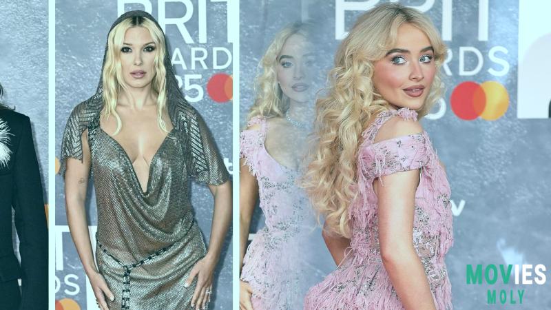 Brit Awards 2025: Sabrina Carpenter Sparkles Charli XCX Sweeps & Red Carpet Chaos! - MoviesMoly image 4 