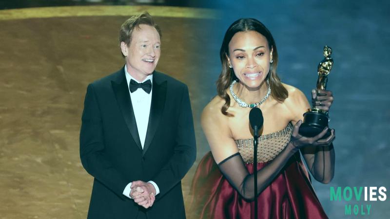 Conan O'Brien CRUSHES Oscars Hosting Gig: Wild Jokes Shocking Moments & 2025 Winners - MoviesMoly image 4 