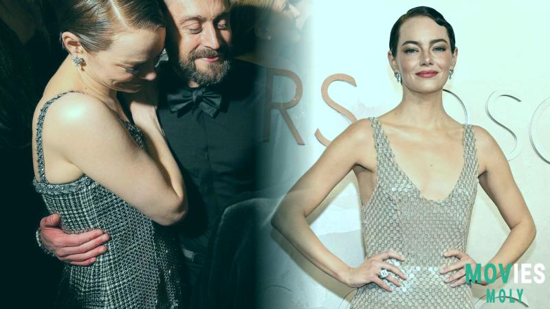 Emma Stone Owns the Oscars: Stunning Looks Reunion with Ex & Hilarious Dress Mishap! - MoviesMoly image 3 