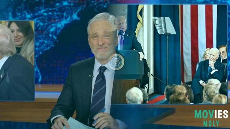 Jon Stewart Returns to The Daily Show: Satirical Takes on Politics and Culture image 5 