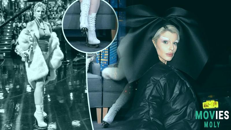 Julia Fox's Unconventional Fashion: From Mayonnaise Bags to Ice Skate Booties image 3 