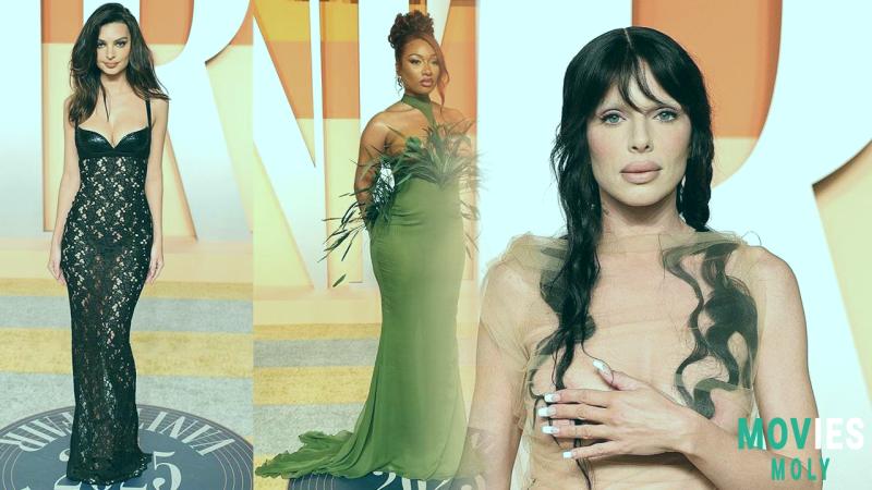 Less is More? Celebrities Embrace the Naked Fashion Trend at Oscars After-Parties Leaving Little to the Imagination image 6 