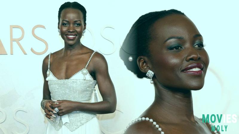 Lupita Nyong'o Dazzles at the Oscars in a Chanel Gown Made of Dreams (and Thousands of Pearls!) image 3 