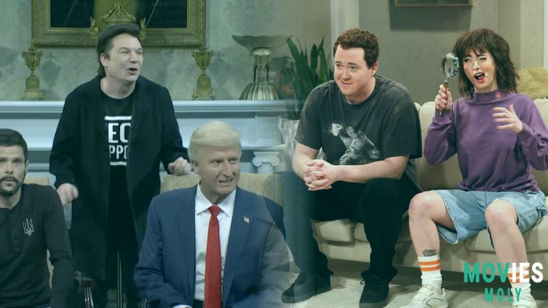 SNL Cold Open Hilariously Recreates Trump-Zelensky White House Meeting with a Surprise Elon Musk Twist! - MoviesMoly image 3 