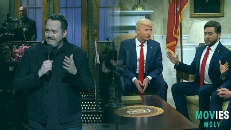 SNL's Cold Open Gets Chaotic: Trump and Zelenskyy Meet Elon Musk (with a Chainsaw?!) image 6 