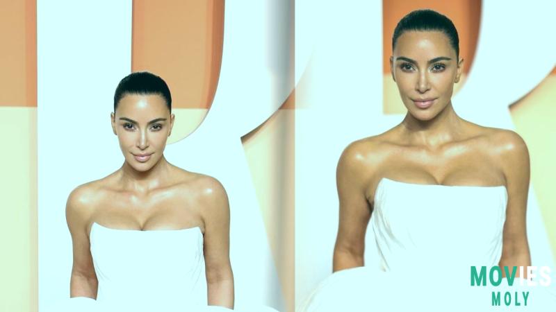 Wait Did Kim Kardashian Just Rewear Her Wedding Dress to the Oscars?! Let's Unpack This Look! image 5 