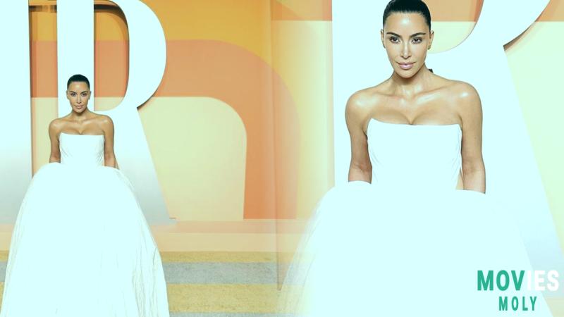 Wait Did Kim Kardashian Just Rewear Her Wedding Dress to the Oscars?! Let's Unpack This Look! image 7 